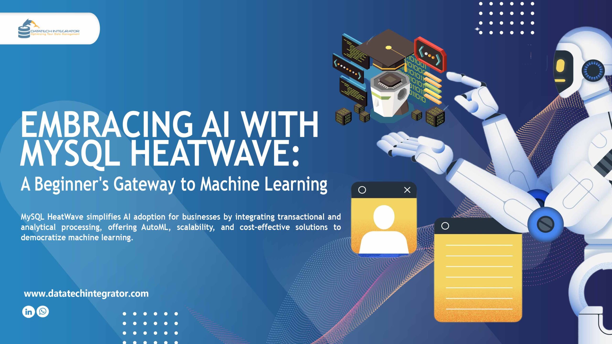 Embracing AI with MySQL HeatWave: A Beginner’s Gateway to Machine Learning